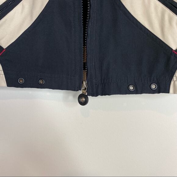 Jamie Sadock jacket women's size small black cream colorblock zip golf - Picture 7 of 15